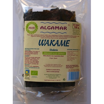 Algamar Mořské řasy Wakame Bio 100 g