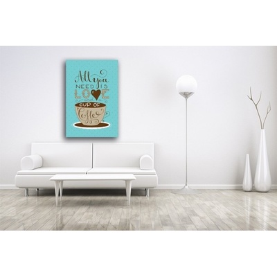 Divio Obraz na plátně káva, vzor 12222 Velikost: 60x120 cm