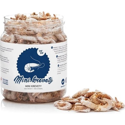 RAW RAW mrazem sušené Mini Krevety 60 g