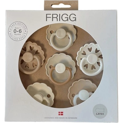 Frigg okrúhlé kaučuk cumlíky Cinnamon Charm 6ks