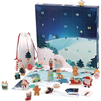 Vilac Adventní kalendář Hmatej a najdi