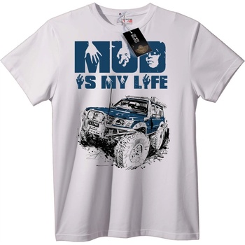 NOONEBRAND Тениска Кал е моят живот - 7XL, Black