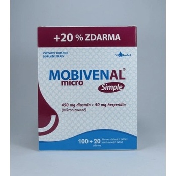 Valeant Mobivenal Micro Simple 100+20 tabliet