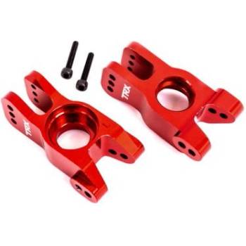 Traxxas задни главини алуминиеви червено анодирани (лява и дясна)
