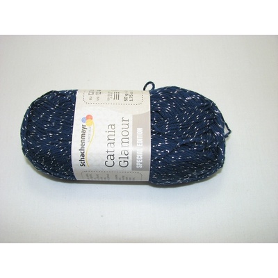 Catania glamour 50g-00150 tmavo modrá