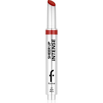 flormar Sheer Up Intense Lipstick hydratační rtěnka s perleťovým leskem 007 Bold Move 19 g