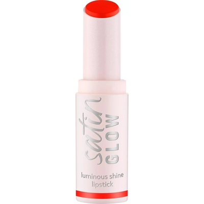 essence Lesklý rúž Satin Glow 07 Coral It a Day 3,5 g