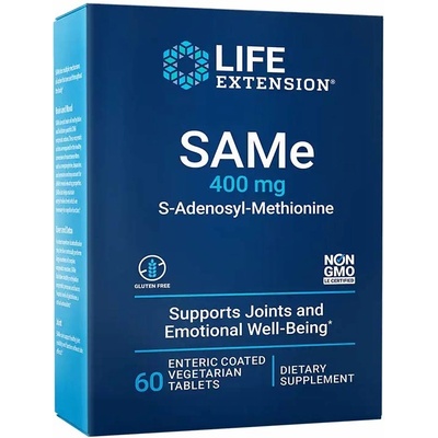 Life Extension SAMe S-Adenosyl-Methionine 400 30 tablet
