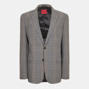 Hugo Яке Hugo Men's Formal Jacket - Medium Brown