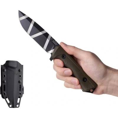 Acta Non Verba Knives ANV P250 Kydex Black, Blade: Ceracote Black CAMO, GRNPU