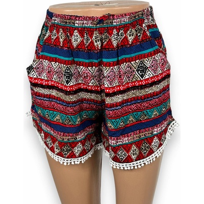 dámske teplákové šortky Angela vínová