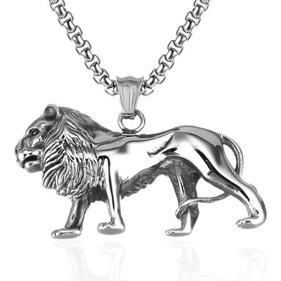 Impress Jewelry Přívěsek z chirurgické oceli Majestátní Lev 190702180534