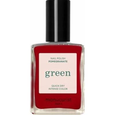 NoName MANUCURIST_Green* Lak na nehty Granátové jablko 15ml
