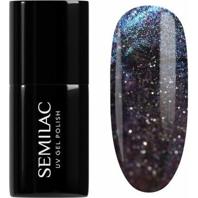 Semilac gél lak Grey Holo 828 7 ml