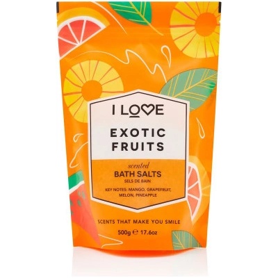 I Love koupelová sůl Exotic Fruit Bath Salts 500 g