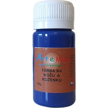 Artemiss Farba na kožu a koženku 44 modrá 70 g