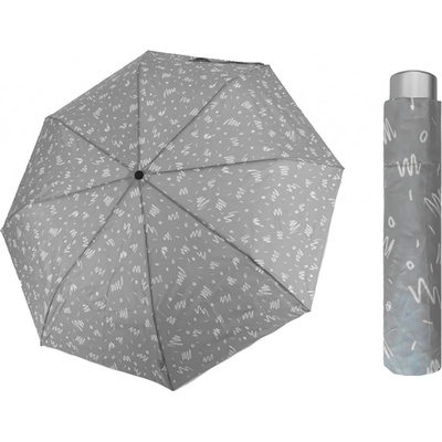 Doppler Mini Light Minimally cool grey dámský skládací deštník šedý