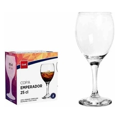Cegeco Pohár na víno CoK Emperador 2 x 250 ml