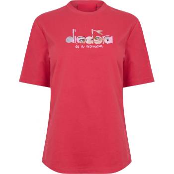 Diadora Тениска Diadora Women's Eye Short Sleeve T-Shirt - Red