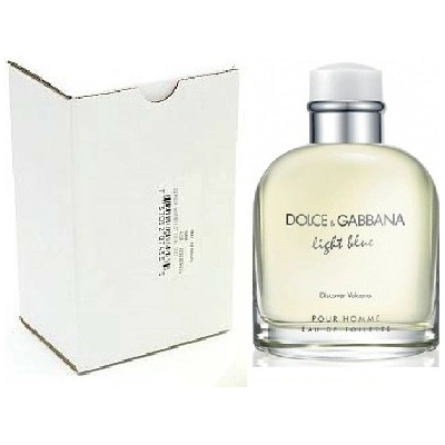 Dolce & Gabbana Light Blue Discover Vulcano Toaletná voda pánska 125 ml tester