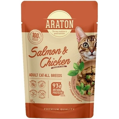 Araton Cat Adult Salmon / Chicken 85 g