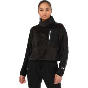Under Armour Поларена блуза Under Armour Journey Fleece Mock Neck Top - Black