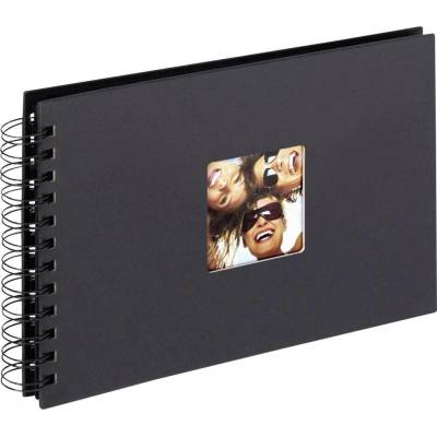 walther+ design SA-109-B album se spirálovou vazbou (š x v) 25 cm x 17 cm černá 40 Seiten