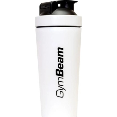 GymBeam Šejkr Steel 750 ml - bílá