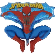 Balón fóliový 90 cm Spiderman modrý