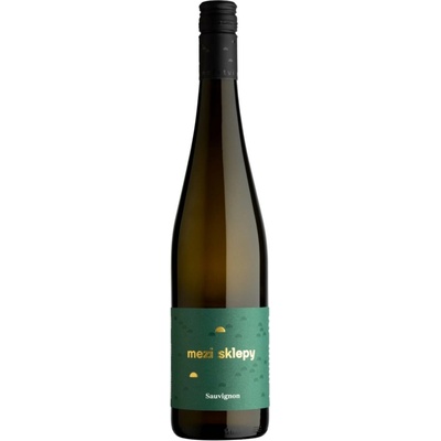 Mezi sklepy Sauvignon pozdní sběr Suché bílé 2024 12,5% 0,75 l (holá láhev)