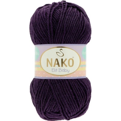 Nako Elit Baby 10253 tmavo fialová