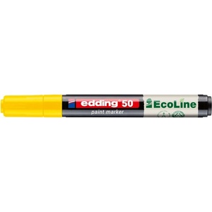 edding Лаков маркер, 2-3 мм, edding "50", жълт 4-50-005 (4-50-005)
