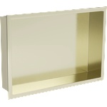 Mexen X-Wall-R вграден рафт с фланец 45 x 30 см, злато четка - 1950453010 (1950453010)