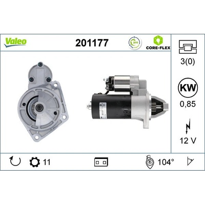 Startér VALEO 201177