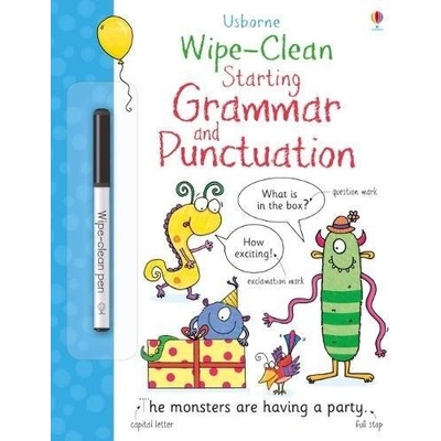 Wipe clean Starting Grammar and Punctuation