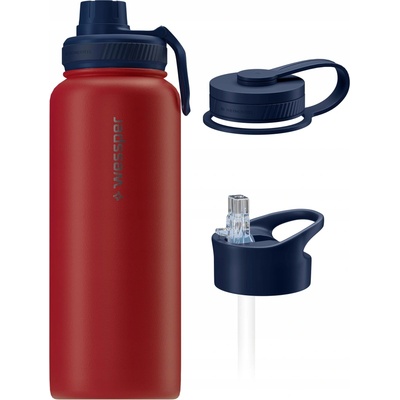 Wessper termoska B3 THERMOSTEEL 1000 ml Deep red