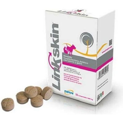 Linkskin 1500 mg doplněk stravy pro psy a kočky na podporu zdraví kůže 32 tablet