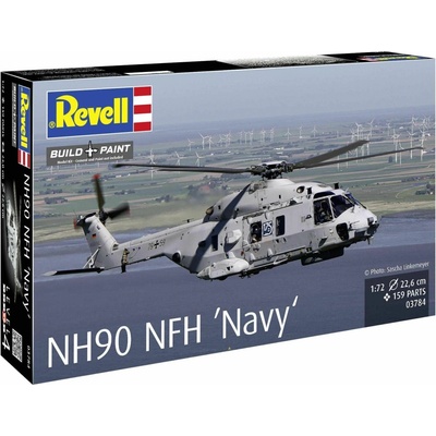 REVELL Plastic ModelKit vrtulník 03784 NH90 NFH "Navy1:72