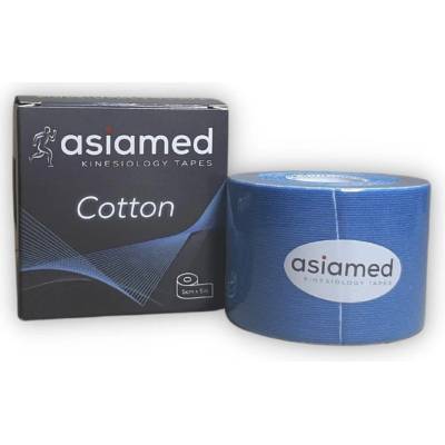 Asiamed Kineziologická Páska 5 cm x 5 m Modrá 1 ks