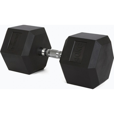 XTREXO Pogumované činky Hex 40 kg