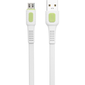Image 1 of DeTech Кабел за данни DeTech DE-C36M, Micro USB, 1.0m, White - 40191 (DE-40191)