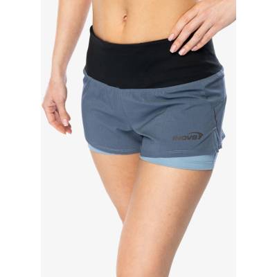 Inov-8 Trailfly Ultra 3 2in1 Short běžecké kraťasy dámské slate/blue grey