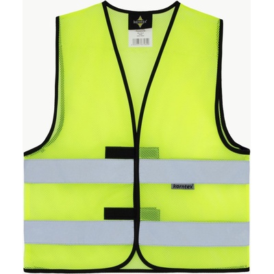 Korntex hi-vis kxq thessaloniki / Лятна светлоотразителна мрежеста жилетка - жълта l (76kxq120003)