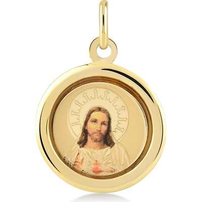 Lillian Vassago Zlatý přívěsek Ježíš LLV37 GP048