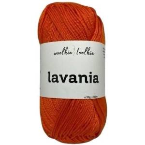 Woolkie Toolkie Lavania Neon Orange Плетива прежда (12621101-0110)