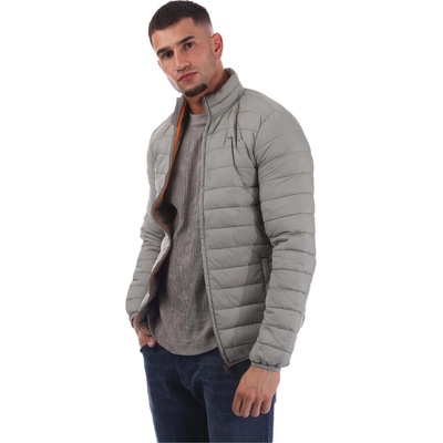 AQUASCUTUM Яке AQUASCUTUM Men's Long Sleeve Medium Puffer Jacket - Grey