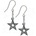 Alchemy gothic обеца alchemy gothic - Черен звезда - e395