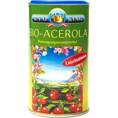 BioKing Био таблетки за смучене Ацерола - 250 г