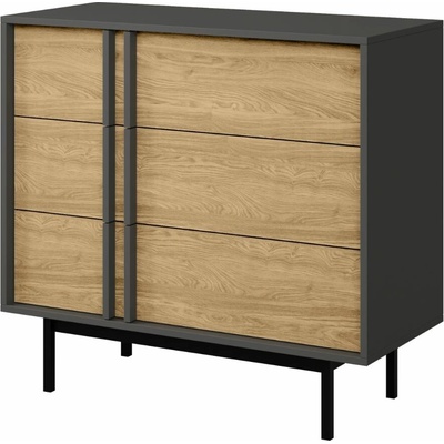 Jurek Meble Reg8 Alsy se zásuvkami 90 cm na nožičkách