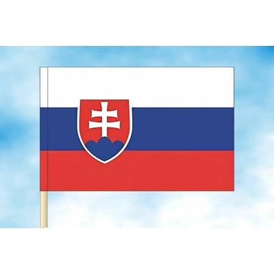 LIBEA, s.r.o. Slovenská vlajka 40×60 cm Uchycení: Návlek na žerď